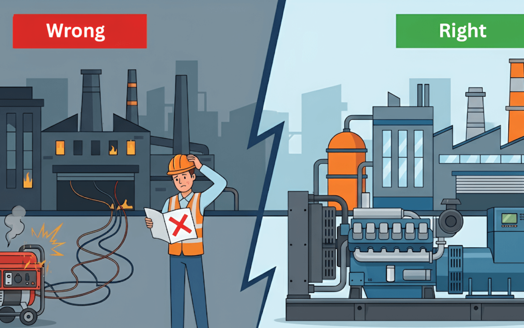 Common Mistakes When Choosing A Power Generator For Factories