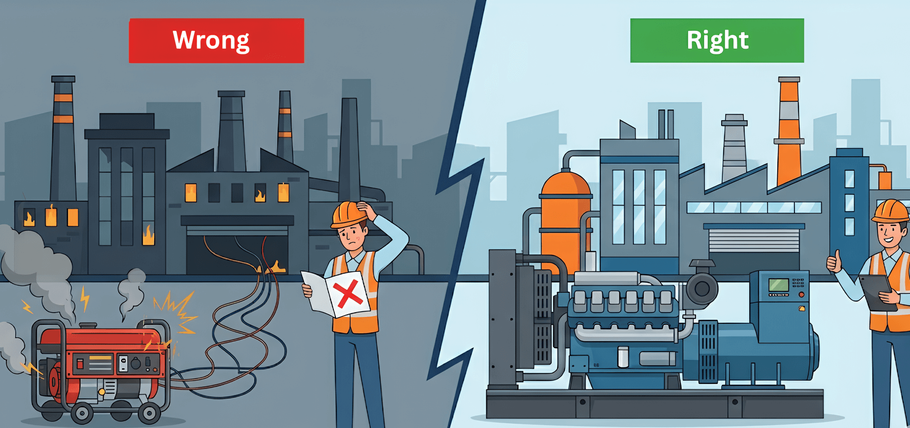 Common Mistakes When Choosing A Power Generator For Factories